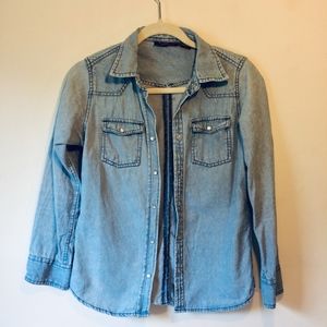 Denim Button Up